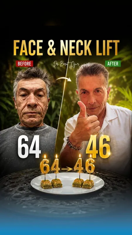 Before and after — Dr. Berat Oyur