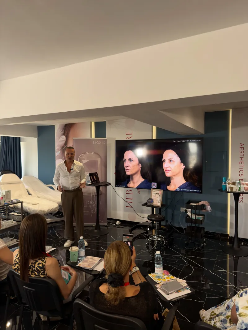 Before and after: Dr. Erminio Mastroluca