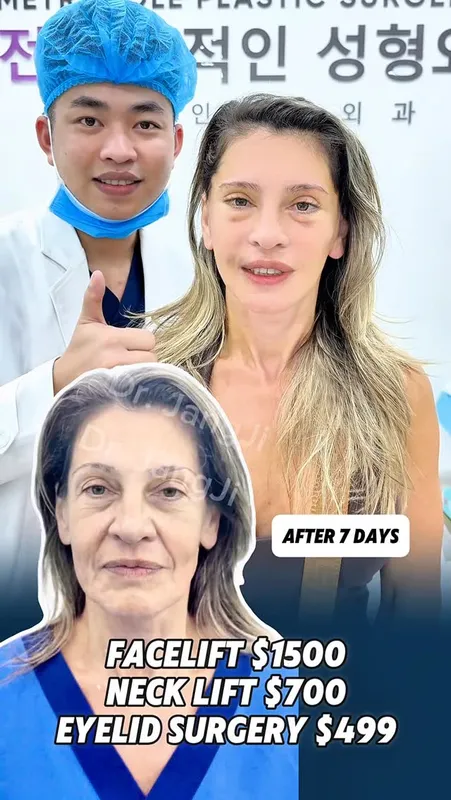 Before and after — Dr. Jang Ji Yeon