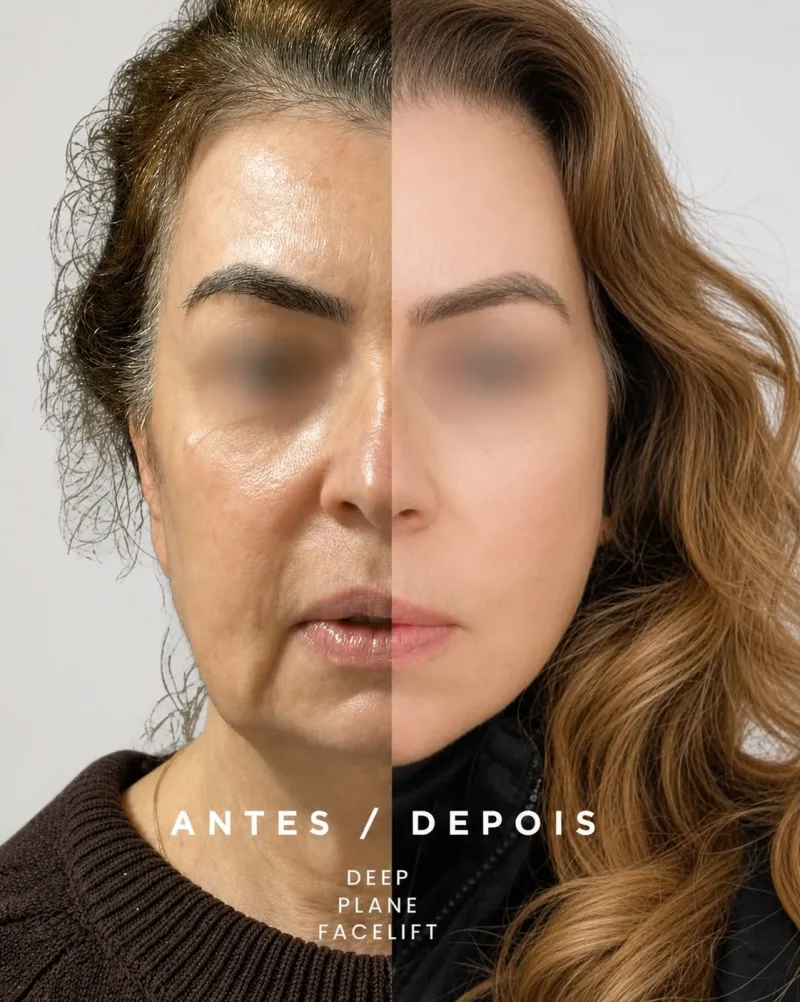 Before and after: Dr. Lourenço Teixeira