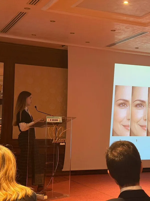 Before and after — Dr. Ludovica de Gregorio