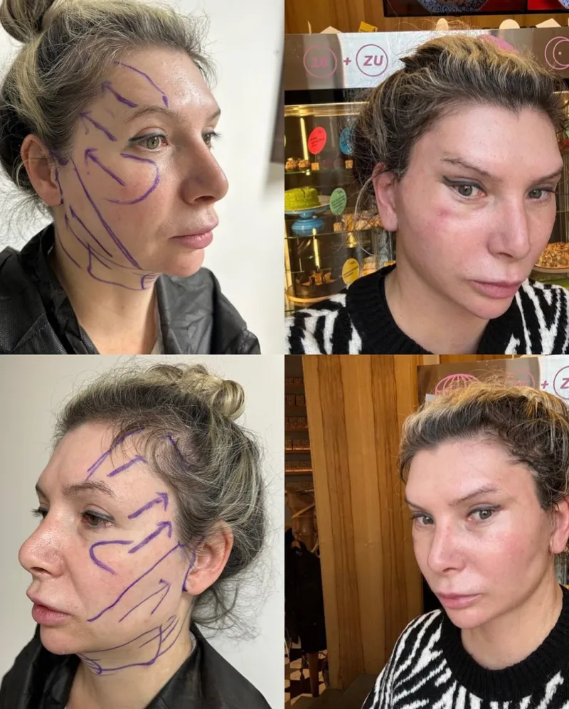 Before and after: Dr. Mustafa Unal