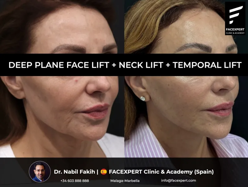 Before and after: Dr. Nabil Fakih