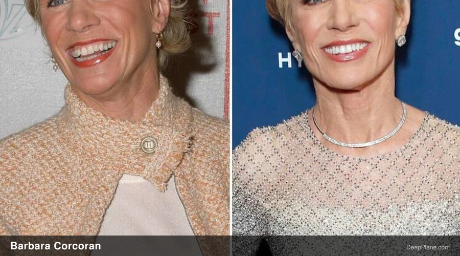 Barbara Corcoran before and after comparison