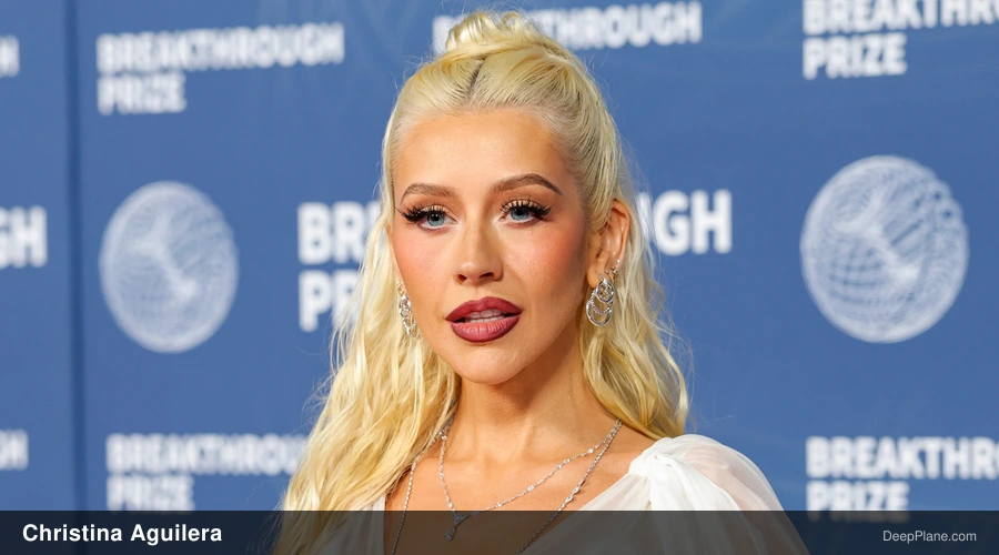 Christina Aguilera deep plane facelift before and after comparison