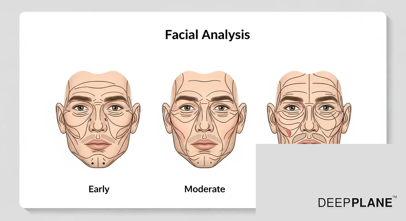 Celebrity aging analysis: natural versus surgical facial changes over time