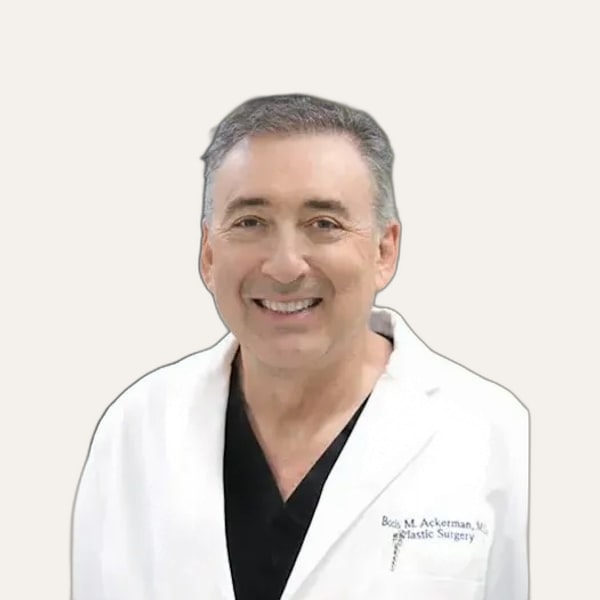 Dr. Boris Ackerman, deep plane facelift surgeon in Newport Beach, USA