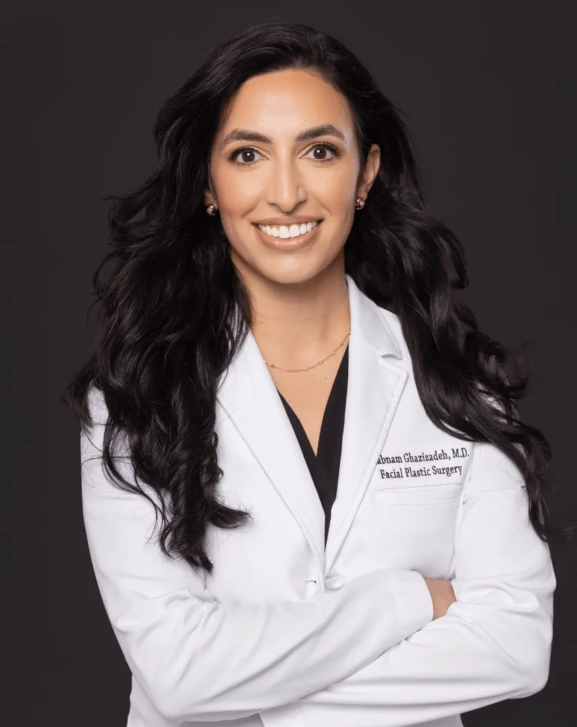 Shabnam Ghazizadeh, deep plane facelift surgeon in Newport Beach, USA